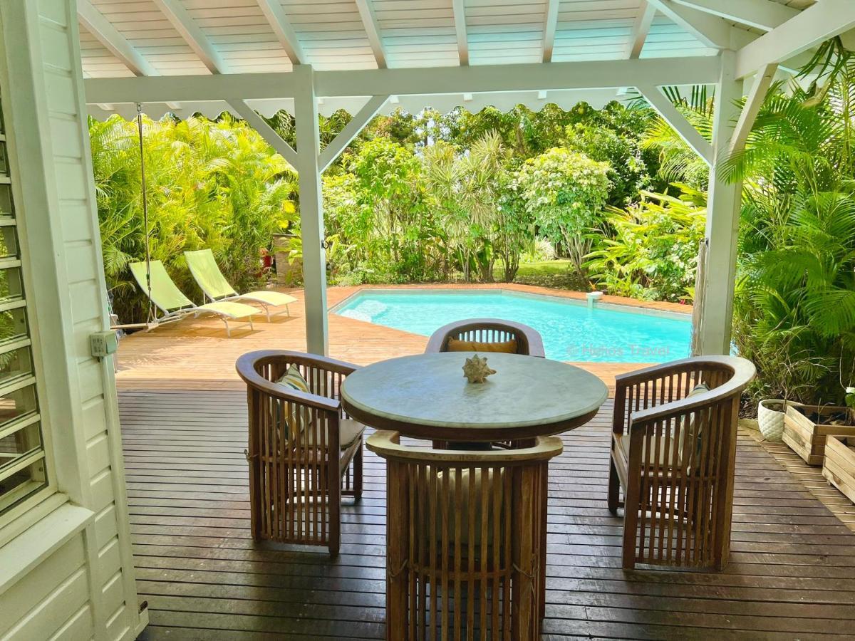 Villa Sisley, 4/6p, piscine privée, plage à 100 m Sainte-Rose Exterior foto
